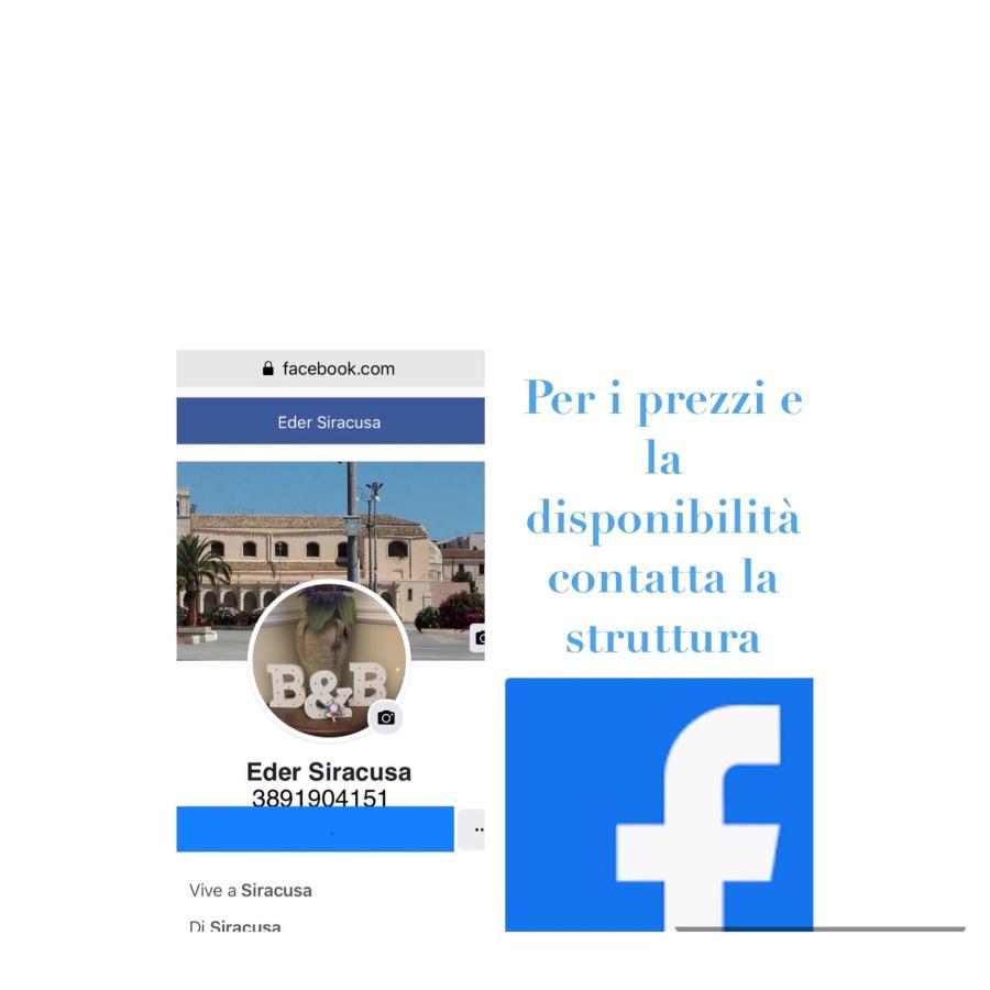 Bed and Breakfast Eder Сиракузы Экстерьер фото